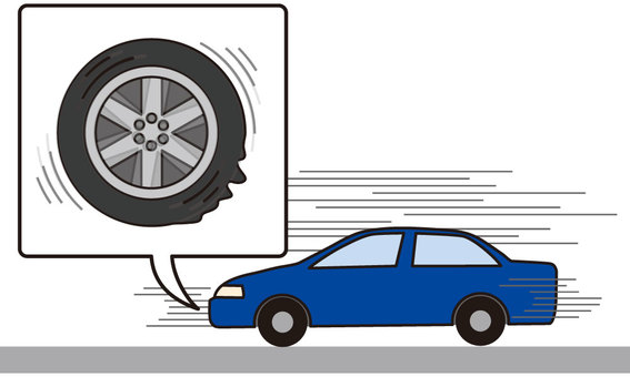 タイヤの空気圧不足で起こる「スタンディングウェーブ現象」とは？